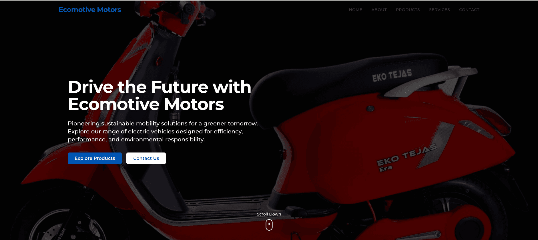 Ecomotive Motors Template