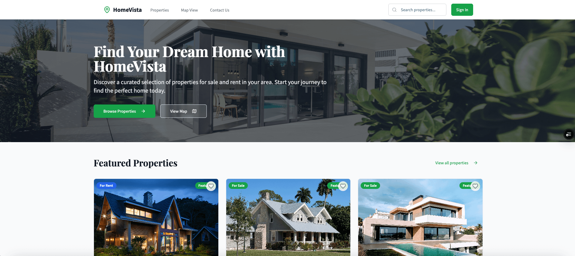 Home Vista Template