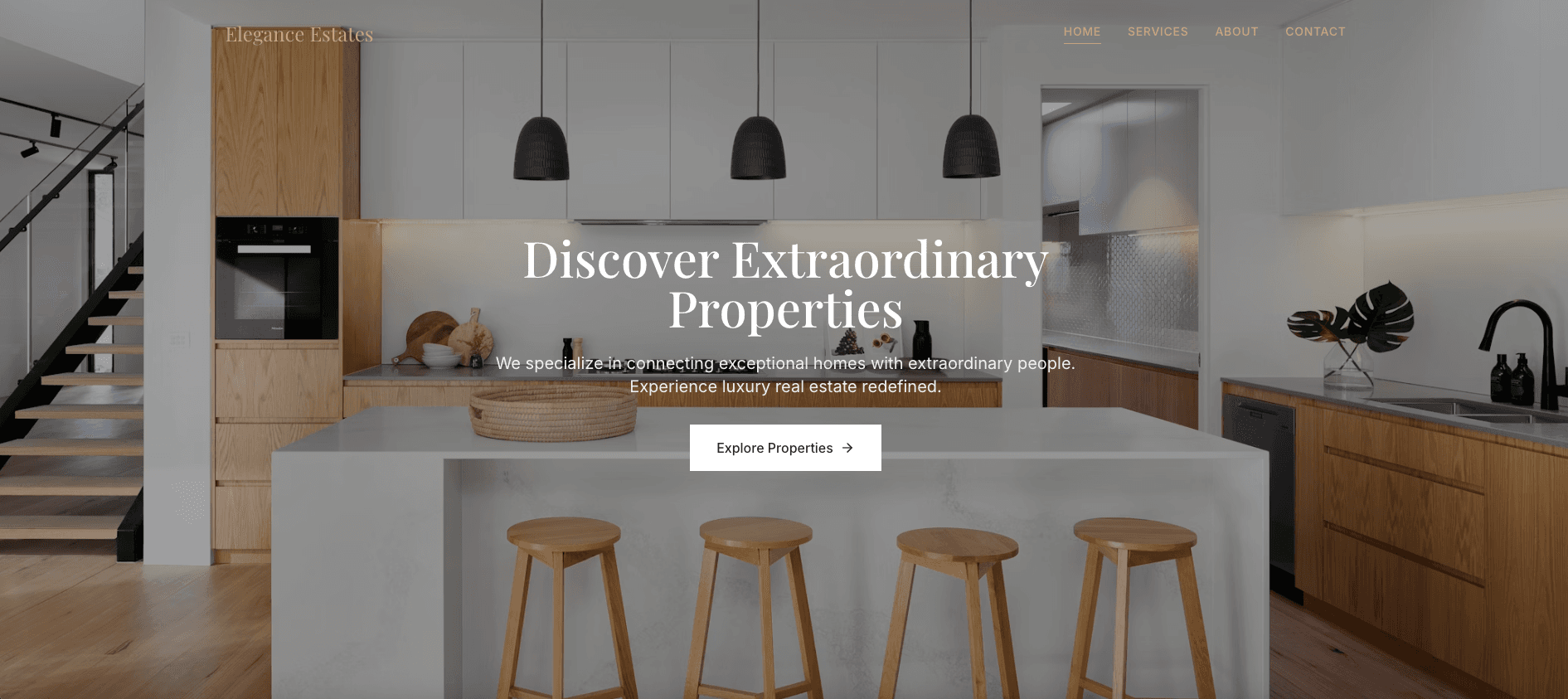 Elegance Estates Template