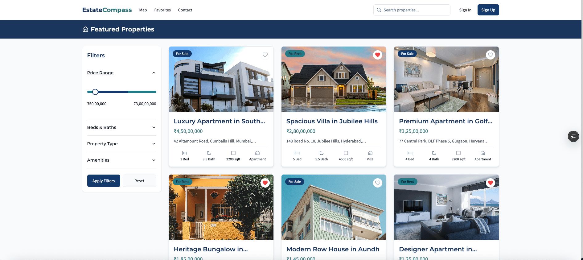 Estate Compass Template
